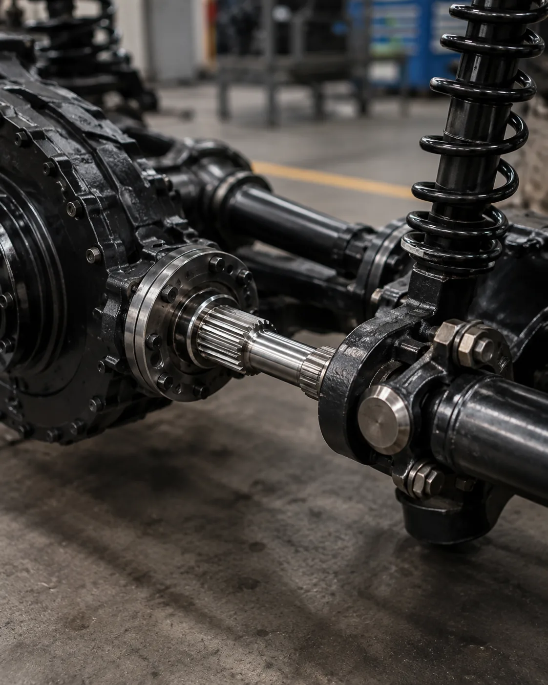 Integrated drivetrain interfaces